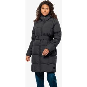 Jack Wolfskin 1206132-6000 Frozen Lake Coat W Kadın Siyah Mont