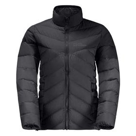 Jack Wolfskin 1206652-6000 TUNDRA DOWN JKT W Siyah Kadın Termal Zip Ceket