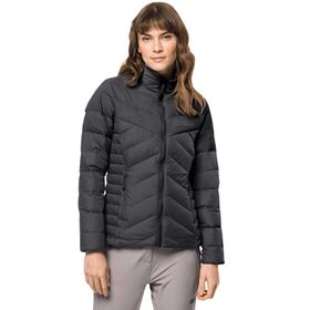 Jack Wolfskin 1206652-6000 TUNDRA DOWN JKT W Siyah Kadın Termal Zip Ceket