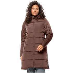 Jack Wolfskin 1206981 Eisbach Coat W Outdoor Mont Kahverengi Kadın Mont