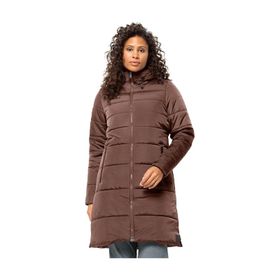 Jack Wolfskin 1206981 Eisbach Coat W Outdoor Mont Kahverengi Kadın Mont