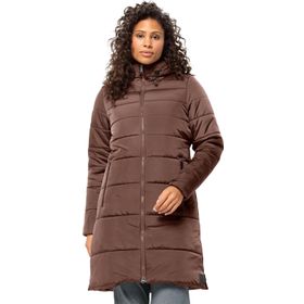 Jack Wolfskin 1206981 Eisbach Coat W Outdoor Mont Kahverengi Kadın Mont