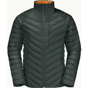 Jack Wolfskin 1207151-4161 Koyu Yeşil Passamani Down Erkek Outdoor Ceket