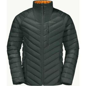 Jack Wolfskin 1207151-4161 Koyu Yeşil Passamani Down Erkek Outdoor Ceket