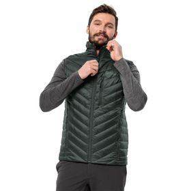 Jack Wolfskin 1207161-4161 Passamani Down Vest Yeşil Erkek Yelek