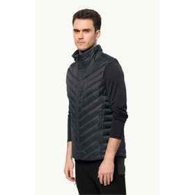 Jack Wolfskin 1207161-6350 Passamani Down Vest Siyah Erkek Yelek