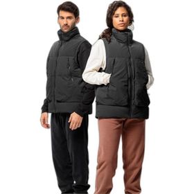 Jack Wolfskin 1207621-6502 Siyah Dellbrueck Vest Unisex Outdoor Yeleği