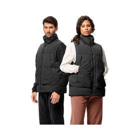 Jack Wolfskin 1207621-6502 Siyah Dellbrueck Vest Unisex Outdoor Yeleği