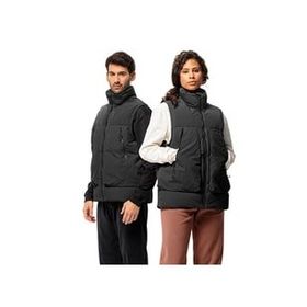 Jack Wolfskin 1207621-6502 Siyah Dellbrueck Vest Unisex Outdoor Yeleği