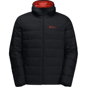 Jack Wolfskin 1207671-6350 Siyah Ather Down Hoody Erkek Mont