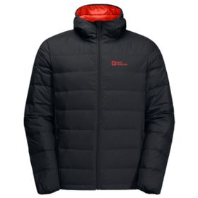 Jack Wolfskin 1207671-6350 Siyah Ather Down Hoody Erkek Mont