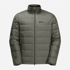 Jack Wolfskin 1207681-A0029 Ather Down Jkt M Seal Gri Outdoor Erkek Ceket