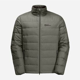 Jack Wolfskin 1207681-A0029 Ather Down Jkt M Seal Gri Outdoor Erkek Ceket