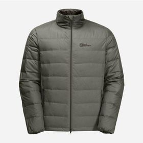 Jack Wolfskin 1207681-A0029 Ather Down Jkt M Seal Gri Outdoor Erkek Ceket