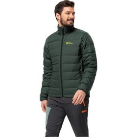 Jack Wolfskin 1207681-T0138 Koyu Yeşil Ather Down Erkek Outdoor Ceketi
