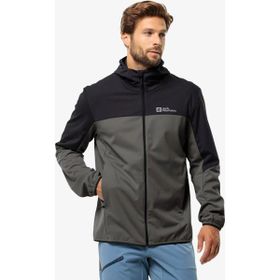 Jack Wolfskin 1306923-6945 Feldberg Hood Gri Erkek Ceket