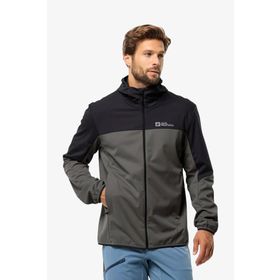 Jack Wolfskin 1306923-6945 Feldberg Hood Gri Erkek Ceket