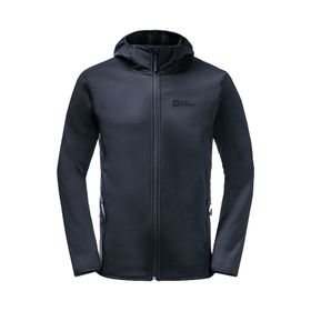 Jack Wolfskin 1307471-1010 Bornberg Hoody Softshell Lacivert Erkek Ceket