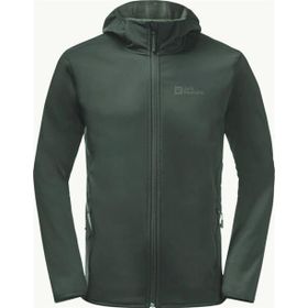 Jack Wolfskin 1307471-4161 Koyu Yeşil Bornberg Hoody Softshell Erkek Ceket