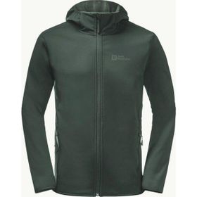 Jack Wolfskin 1307471-4161 Koyu Yeşil Bornberg Hoody Softshell Erkek Ceket