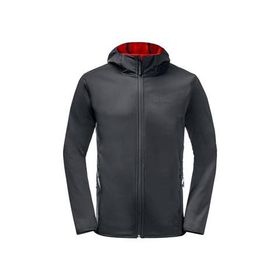 Jack Wolfskin 1307471-6350 Siyah Bornberg Hoody Günlük Erkek Mont