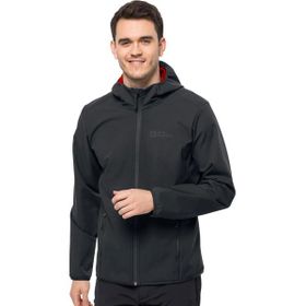 Jack Wolfskin 1307471-6350 Siyah Bornberg Hoody Günlük Erkek Mont