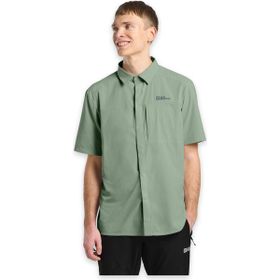 Jack Wolfskin 1404071 Yeşil Vandra S/s M Erkek Gömlek