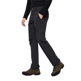 Jack Wolfskin 1503755-6000 Activate XT Erkek Softshell Siyah Pantolon