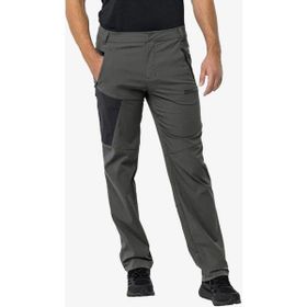 Jack Wolfskin 1508221-6945 Glastal Erkek Gri Outdoor Pantolon