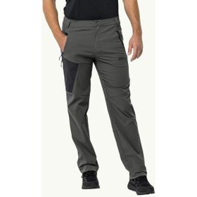 Jack Wolfskin 1508221-6945 Glastal Erkek Gri Outdoor Pantolon