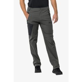 Jack Wolfskin 1508221-6945 Glastal Erkek Gri Outdoor Pantolon