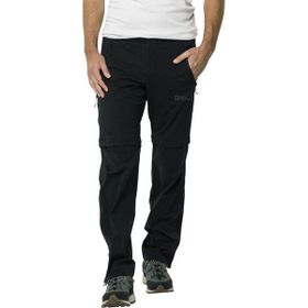Jack Wolfskin 1508301-6000-Siyah N Glastal Zip Erkek Outdoor Pantolon