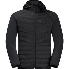 Jack Wolfskin 1710511-6000 Siyah Routeburn Pro Hybrid Erkek Outdoor Mont