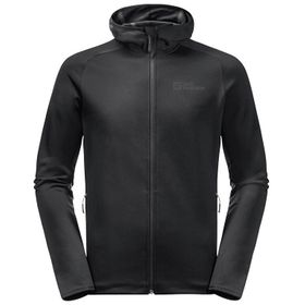 Jack Wolfskin 1710541-6000 Siyah Baiselberg Hooded Fz Erkek Outdoor Ceket