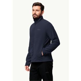 Jack Wolfskin 1711451TR-1010 Mavi Taunus Erkek Polar Ceket