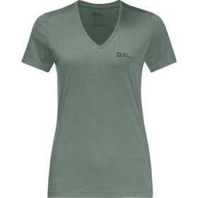 Jack Wolfskin 1801693_4151 Renkli Crosstrail Kadın T-shirt