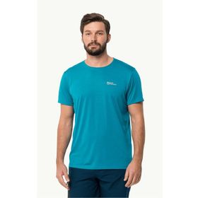 Jack Wolfskin 1806646-1284 JWP Mavi Erkek T-shirt