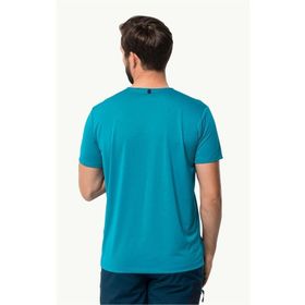 Jack Wolfskin 1806646-1284 JWP Mavi Erkek T-shirt