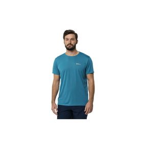 Jack Wolfskin 1806646-1284 JWP Mavi Erkek T-shirt