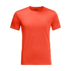 Jack Wolfskin 1806646_2193 JWP T M V Yaka Kırmızı Erkek T-Shirt