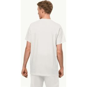 Jack Wolfskin 1808382-5000 Essentıal T M Beyaz Erkek T-shirt