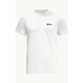 Jack Wolfskin 1808382_6000 ESSENTIAL T M Bisiklet Yaka Siyah Erkek T-shirt