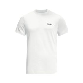 Jack Wolfskin 1808382_6000 ESSENTIAL T M Bisiklet Yaka Siyah Erkek T-shirt