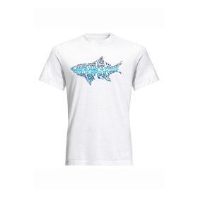 Jack Wolfskin 1808391-5018 Beyaz Erkek T-Shirt