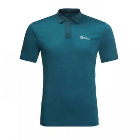 Jack Wolfskin 1808542-1278 Mavi Erkek T-shirt