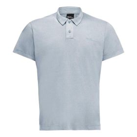 Jack Wolfskin 1809731-1409 Pikeh Polo M Açık Mavi Erkek T-shirt