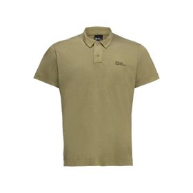 Jack Wolfskin 1809731-4511 Pikeh Polo M Haki Erkek T-shirt