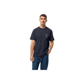 Jack Wolfskin 1809791TR-16459 Jack Tent T M Mavi Erkek T-shirt