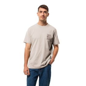 Jack Wolfskin 1809791TR Jack Tent T Kırık Beyaz Erkek T-shirt