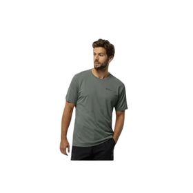 Jack Wolfskin 1809811TR-4311 Delgami S/S M Yeşil Erkek T-shirt